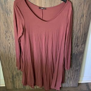 Burgundy/purple dress